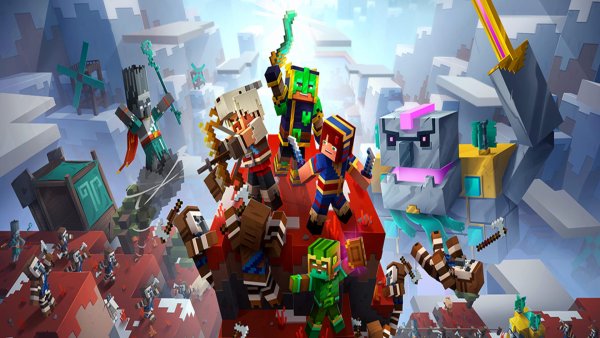 Minecraft Dungeons разбойники