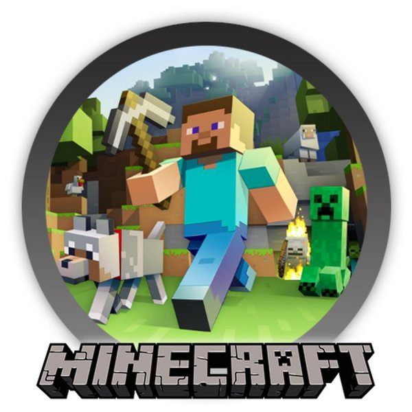 Minecraft логотип игры