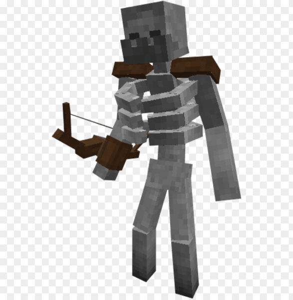 Minecraft скелет МУТАНТ