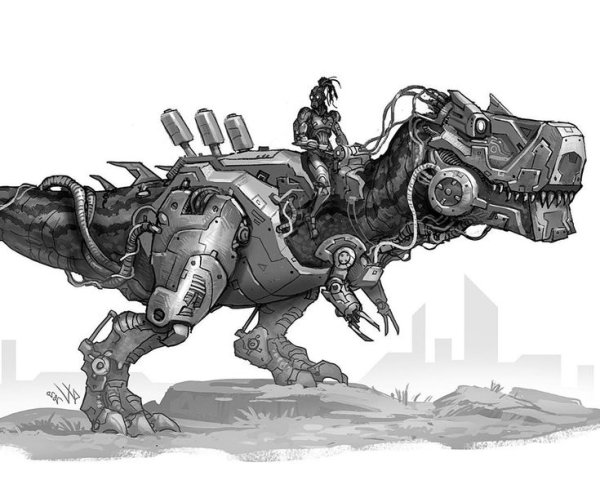 Cyborg Dino