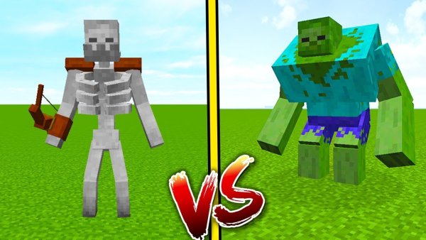Minecraft зомби МУТАНТ
