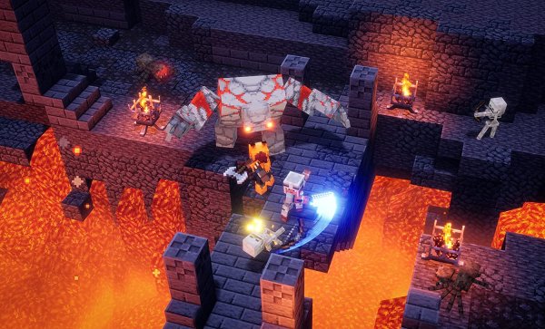 Игра Minecraft Dungeons Ultimate Edition