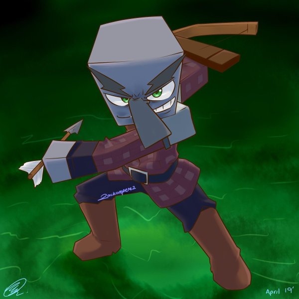 Minecraft разбойники