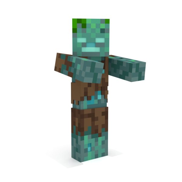 Zombie Drowned Minecraft