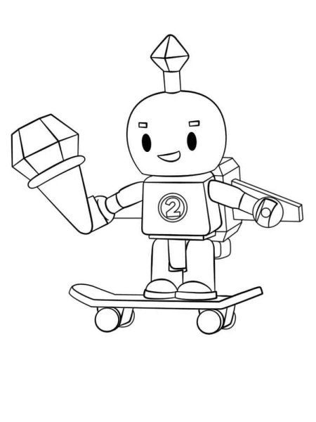 Roblox раскраска