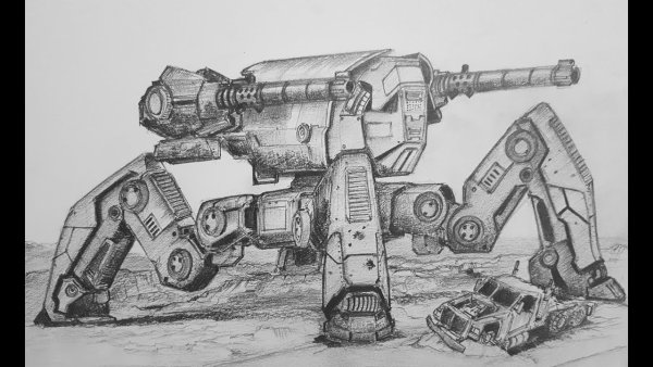 War Robots раскраска