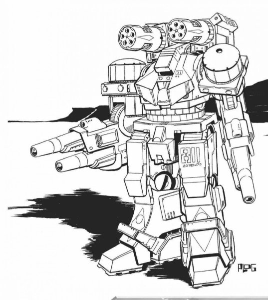 Battletech мех Emperor