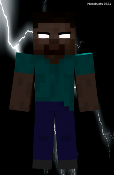 Minecraft герои ХЕРОБРИН