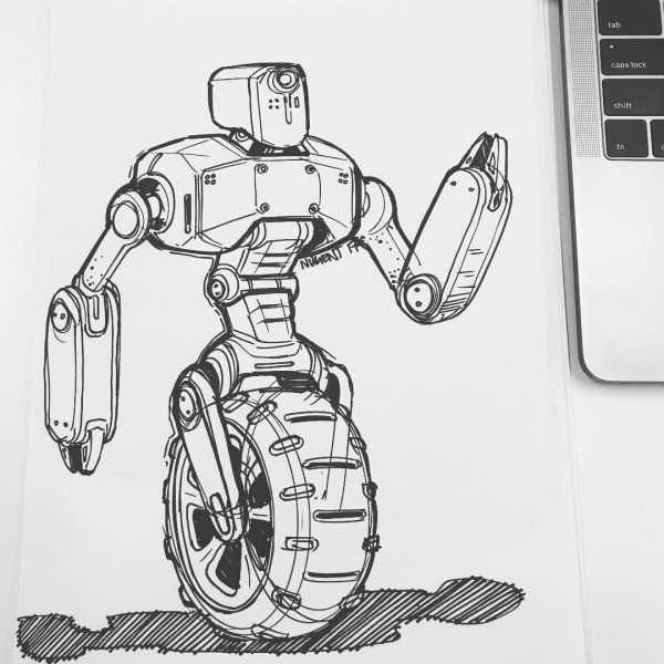 Раскраски. Роботы