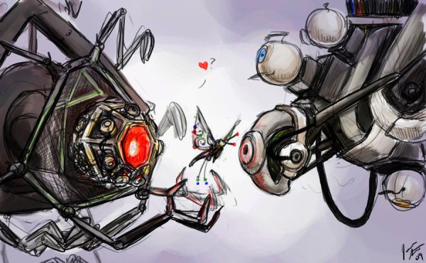 Portal 2 GLADOS Art