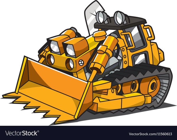 Komatsu бульдозер вектор
