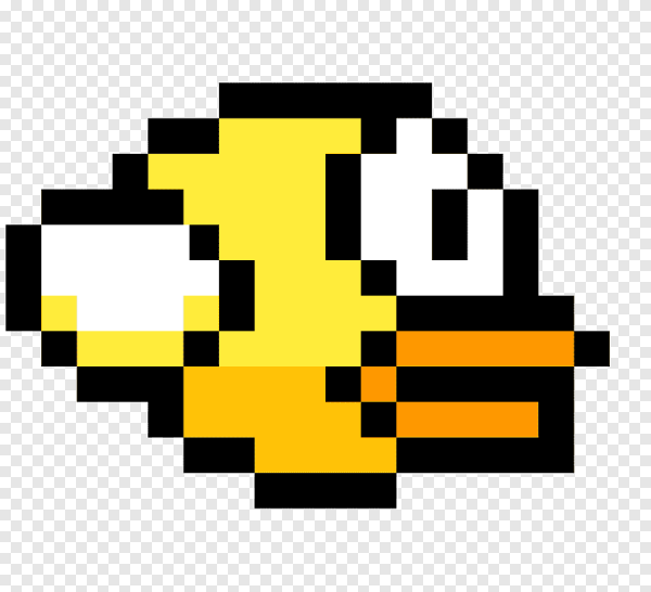 Flappy Bird пиксель арт