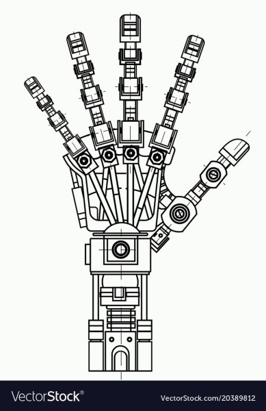 Чертеж роботизированной руки