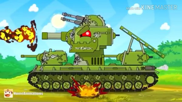 Кв-6 танк мультики