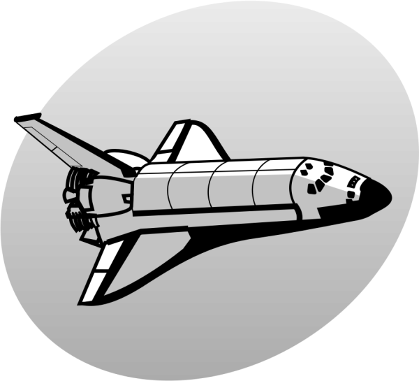 Векторное изображение космический корабль
