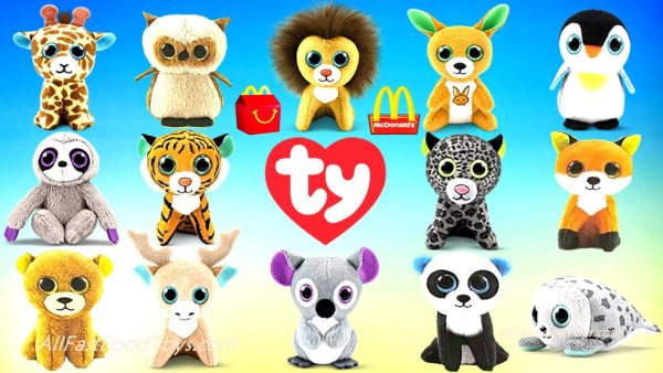 Ty игрушки макдональдс 2020