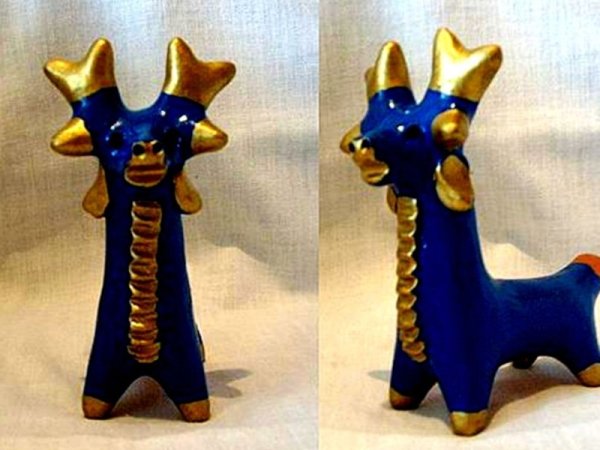 Абашевская игрушка конь