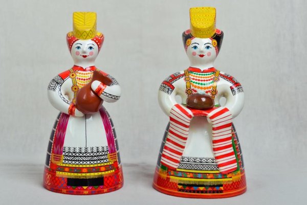 Старооскольская глиняная Барыня