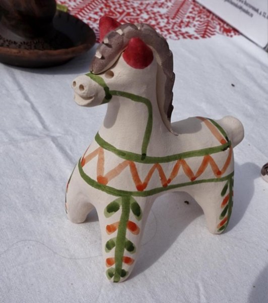 Глиняная игрушка Старооскольская Старооскольская свистулька