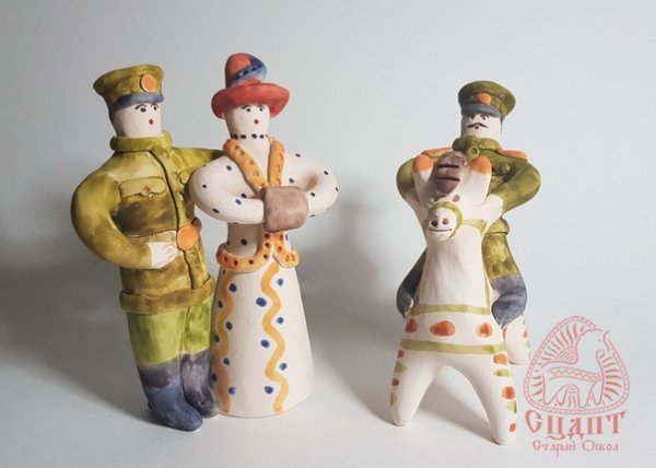 Старый Оскол глиняная игрушка