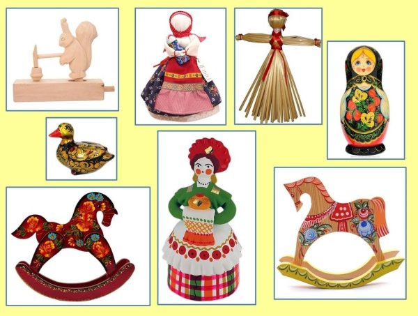 Русско народные игрушки