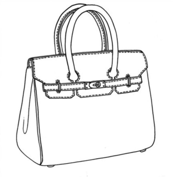 Hermes Birkin сумка лекала