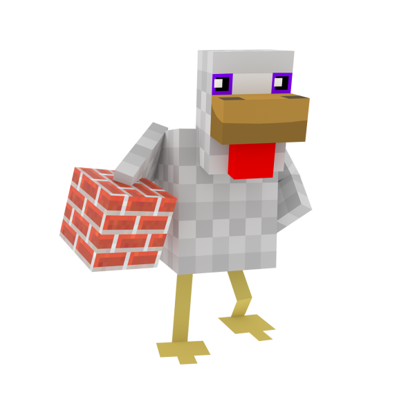 Майнкрафт Чикен Ган PNG
