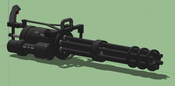 Лего Vulcan Minigun