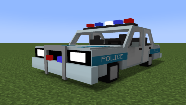 Майнкрафт Police car