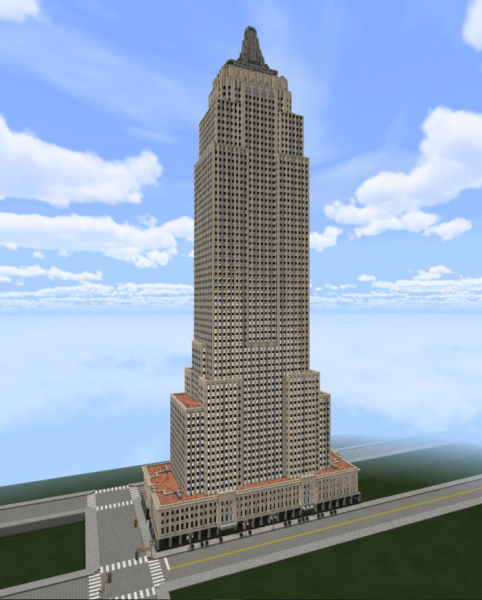 Midtown Manhattan карта майнкрафт
