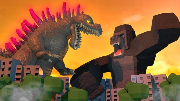 Годзилла Minecraft