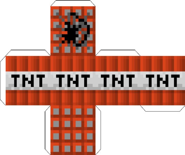 ТНТ из МАЙНКРАФТА со всех сторон