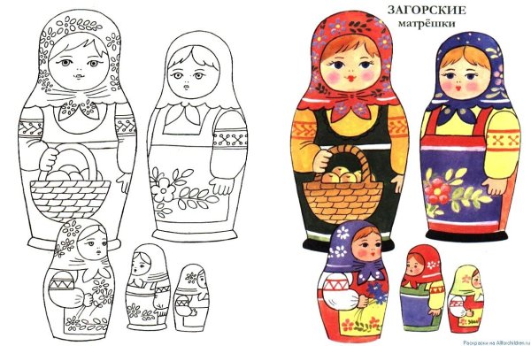 Рисунки игрушки народных промыслов (47 фото)