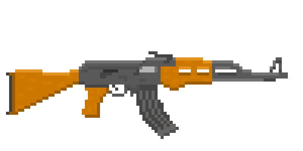 Пиксельный автомат ak47
