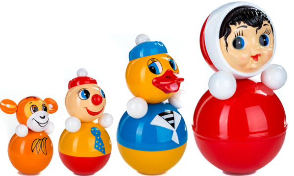 Игрушка неваляшка для детей