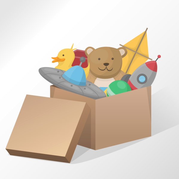 Коробка для игрушек