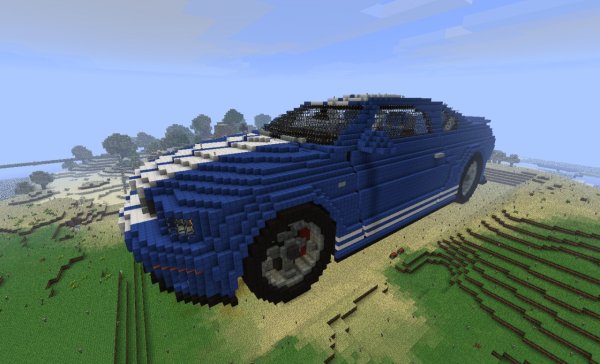 Ford Mustang gt500 майнкрафт