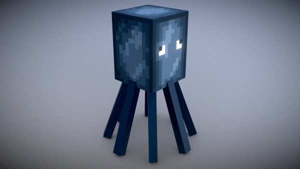 Minecraft Сквид