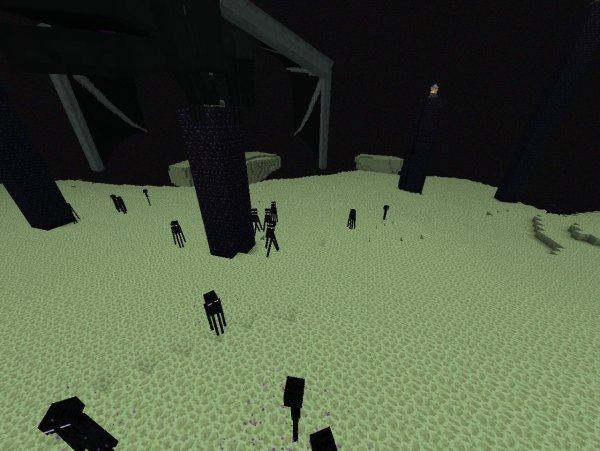 Minecraft ЭНДЕР мир