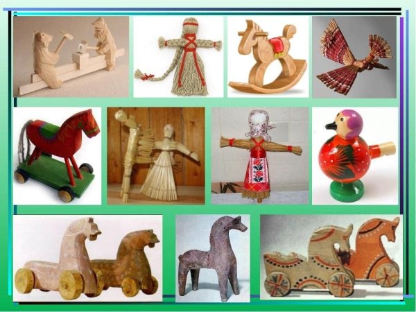 Древние русские игрушки
