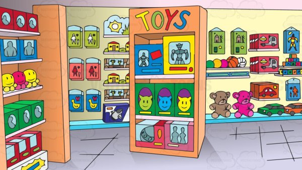 Рисунки витрина магазина игрушек (40 фото)