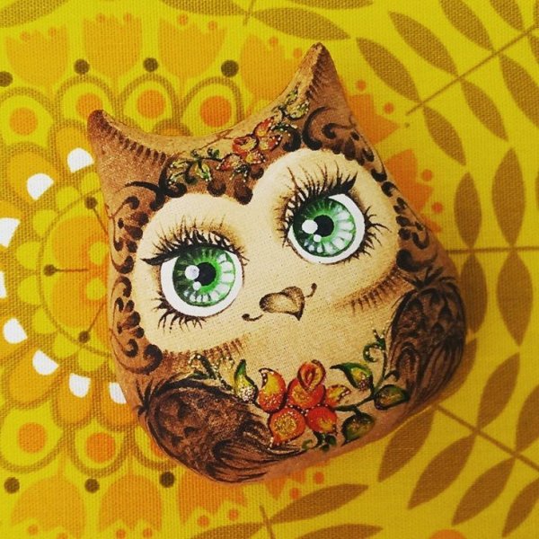 Игрушки кофеюшки Сова
