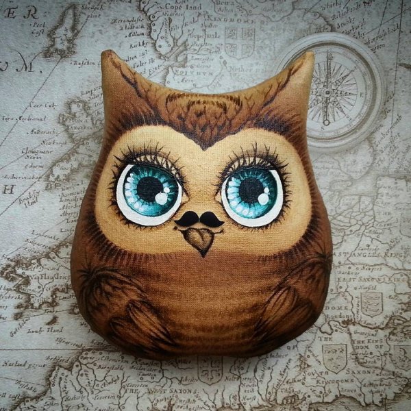 Игрушки кофеюшки Сова