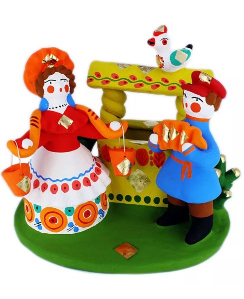 Дымковская игрушка Дымково