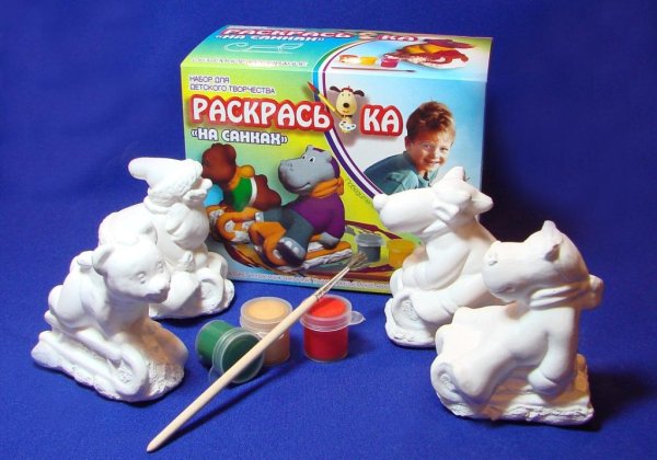Гипсовые фигурки Раскрашенные
