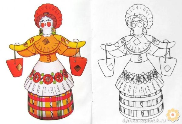 Рисунки глиняные игрушки россии (44 фото)