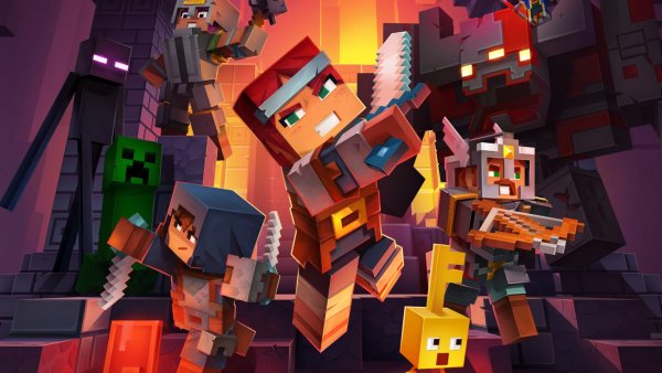 Minecraft Dungeons стрим