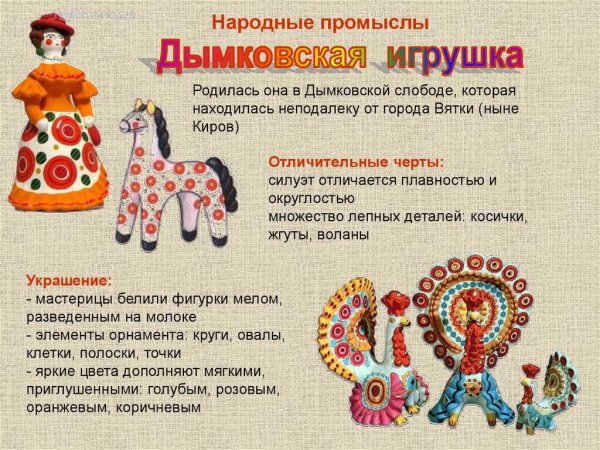 Древние образы в современных народных игрушках Дымковская игрушка