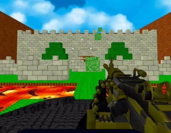 Minecraft стрелялки