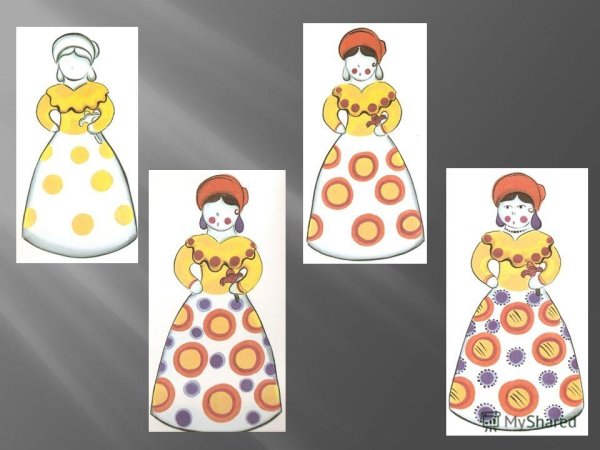 Дымковская игрушка рисование в старшей